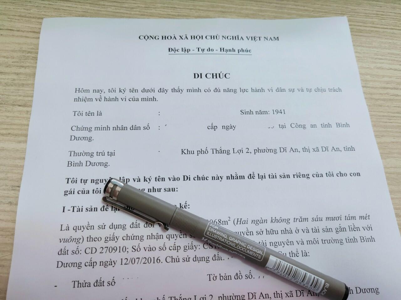 Thừa Kế Theo Di Chúc Là Gì Và Những Thông Tin Cần Biết