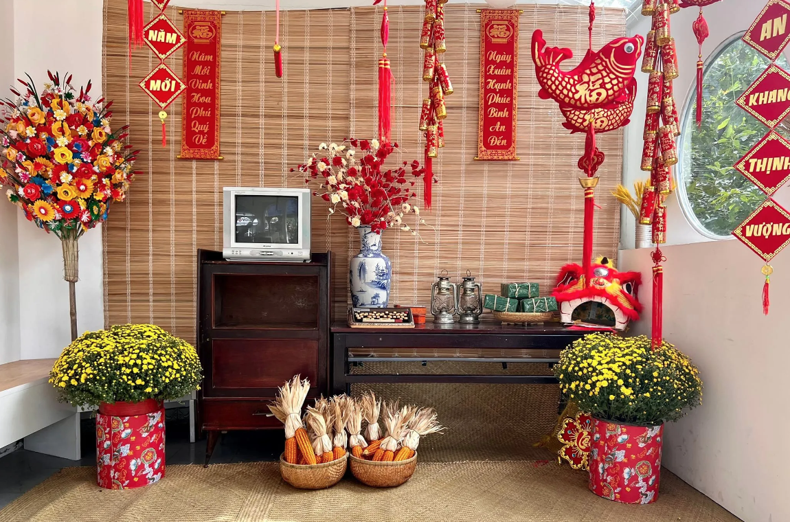 10+ Ý Tưởng Trang Trí Nhà Ngày Tết Để Không Gian Sống Ngập Tràn Sắc Xuân