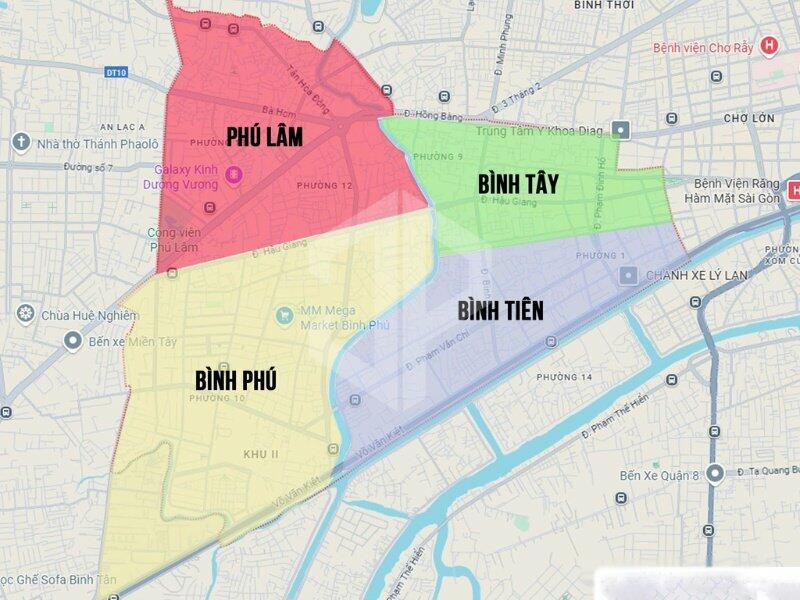 Quận 6 Sau Khi Sáp Nhập Còn Bao Nhiêu Phường?