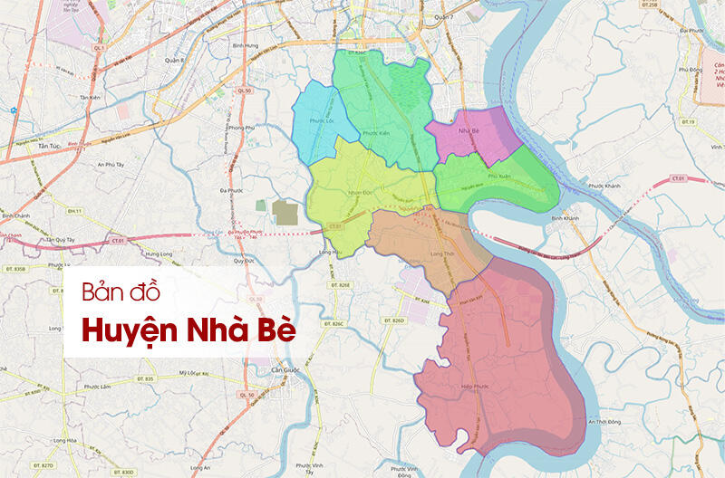 Nhà Bè Gần Quận Nào? Top Dự Án Nổi Bật Tại Huyện Nhà Bè [Cập Nhật]