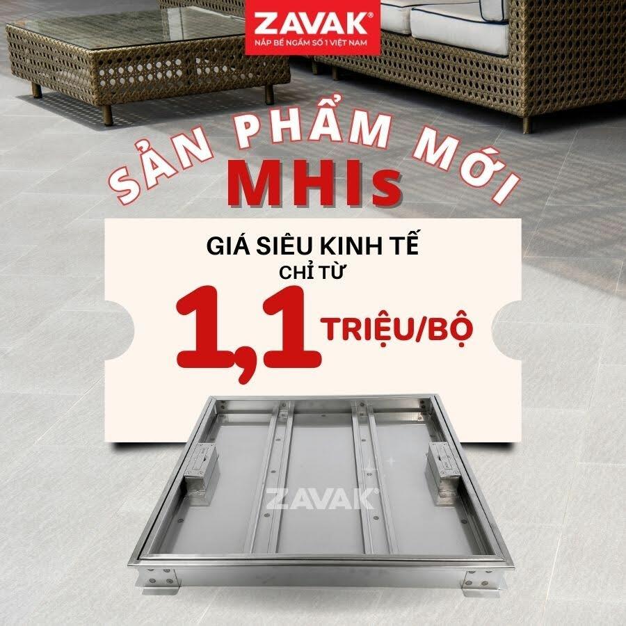 Nắp Bể Ngầm Zavak - Chống Nước, Ngăn Mùi Tối Ưu Cho Mọi Bể Ngầm