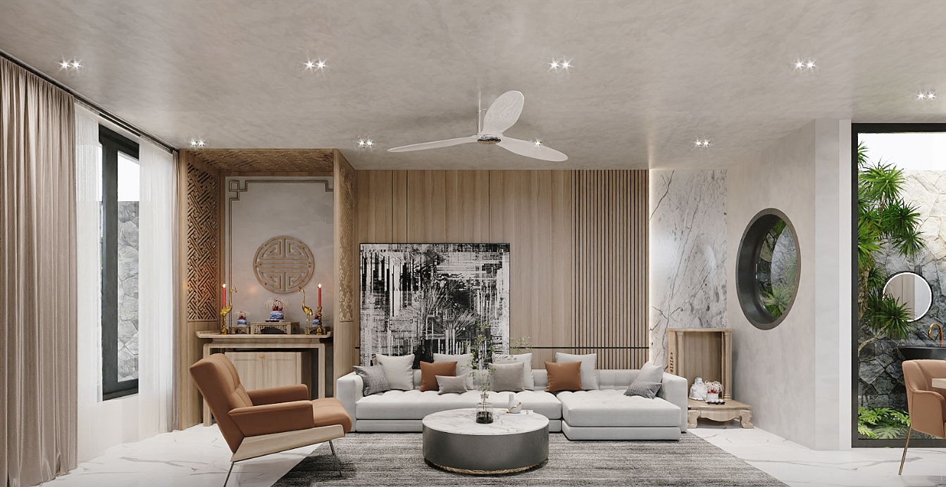 Phòng Thờ Kết Hợp Phòng Khách Nhà Cấp 4: Các Mẫu Thiết Kế Mới Nhất