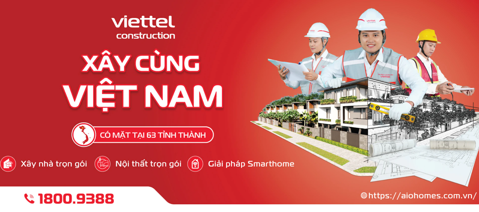 Khám Phá 5 Mẫu Nhà AIOHomes Viettel Construction Được Ưa Chuộng Nhất 2025