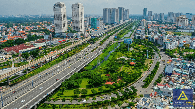 Đất phát triển cơ sở hạ tầng được chia thành nhiều loại theo các cách khác nhau