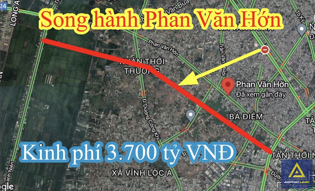 Đề án xây dựng đường song hành Phan Văn Hớn, Hóc Môn